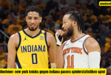 teilnehmer: new york knicks gegen indiana pacers spielerstatistiken spiel